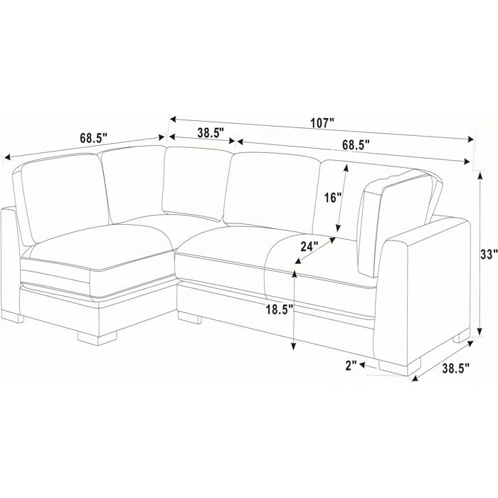 L Shape Sofa Set: Comfortable & Large Seating L-Shape Sofa