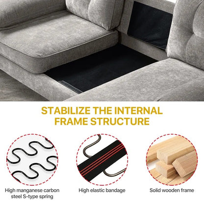 L Shape Sofa Set: Comfortable & Soft L Shape Sofa