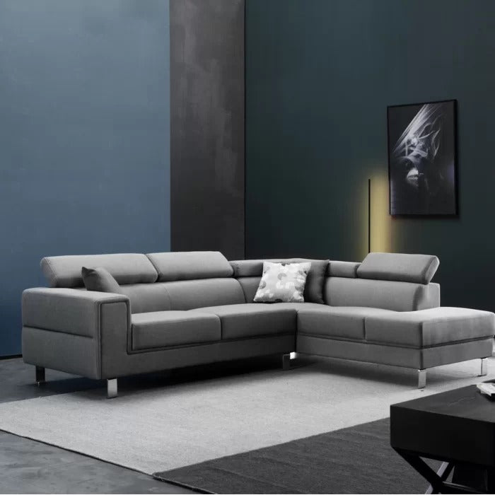 L Shape Sofa Set: Corner Sectional Design Sofa