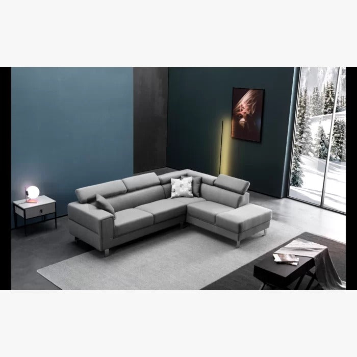 L Shape Sofa Set: Corner Sectional Design Sofa