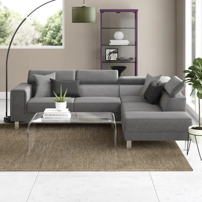 L Shape Sofa Set: Corner Sectional Design Sofa