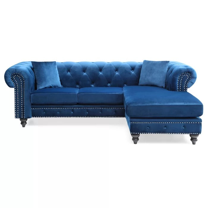 L Shape Sofa Set:  Dramatic Sectional Sofa