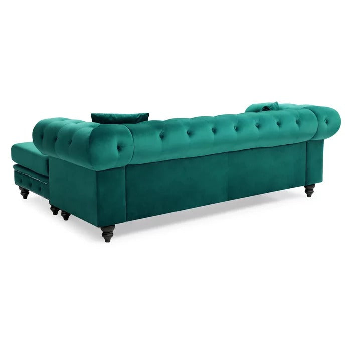 L Shape Sofa Set:  Dramatic Sectional Sofa