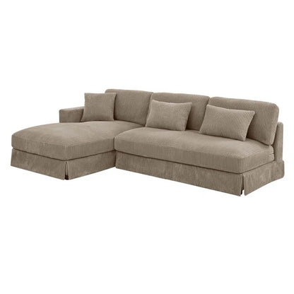 L Shape Sofa Set:  L-Shape Sectional Sofa