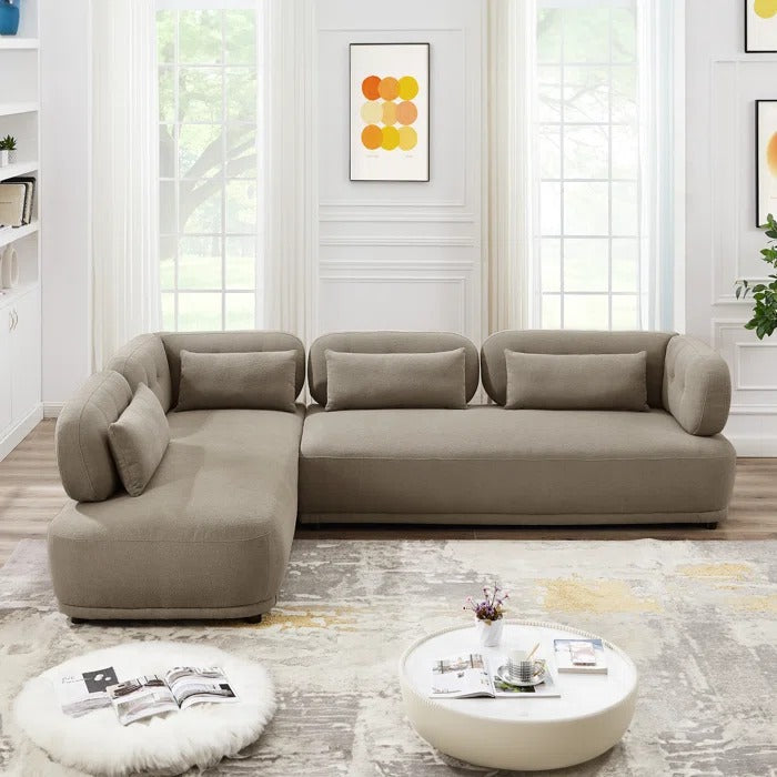 L Shape Sofa Set: L-Shaped Sectional Sofa – GKW Retail