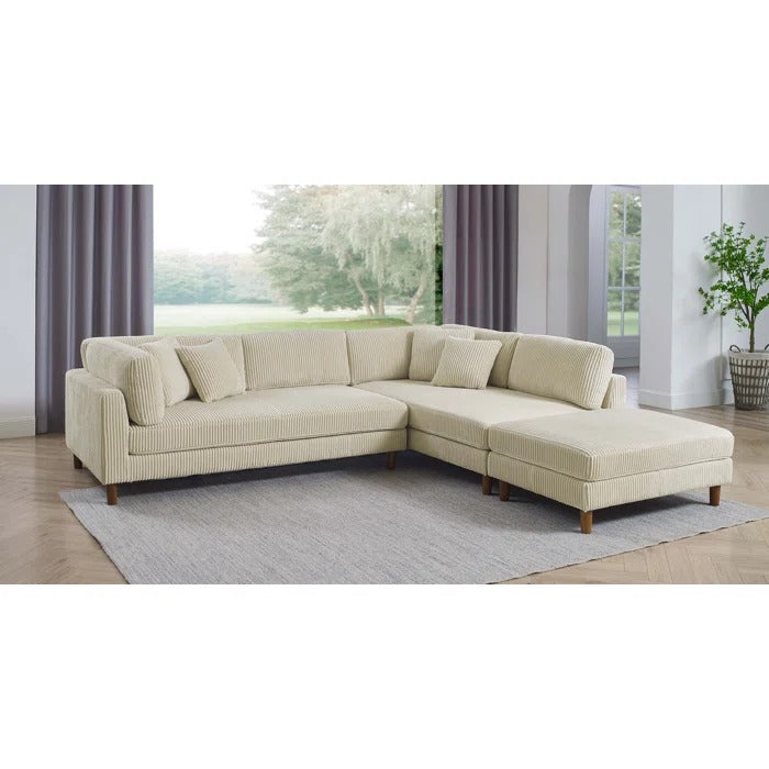 L Shape Sofa Set: Large Seating L Shape Sectional Sofa