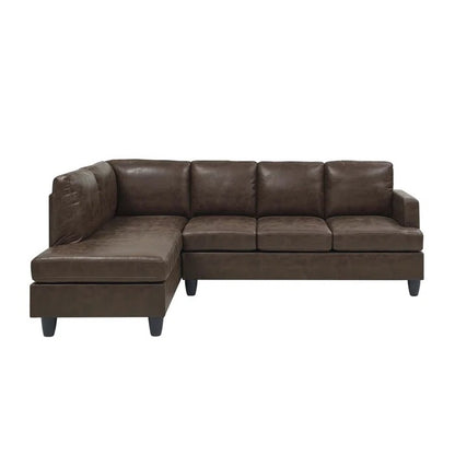 L Shape Sofa Set: Left-Hand-Facing, Sofa-and-Chaise Sectional