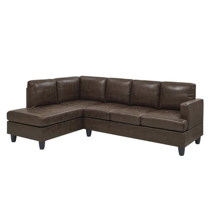 L Shape Sofa Set: Left-Hand-Facing, Sofa-and-Chaise Sectional