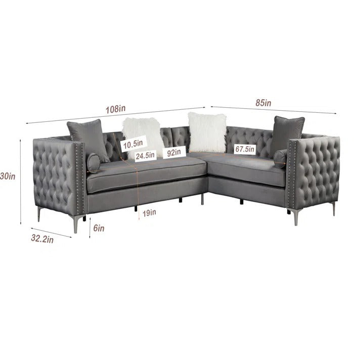 L Shape Sofa Set: Luxurious & Beautiful Sofa Set