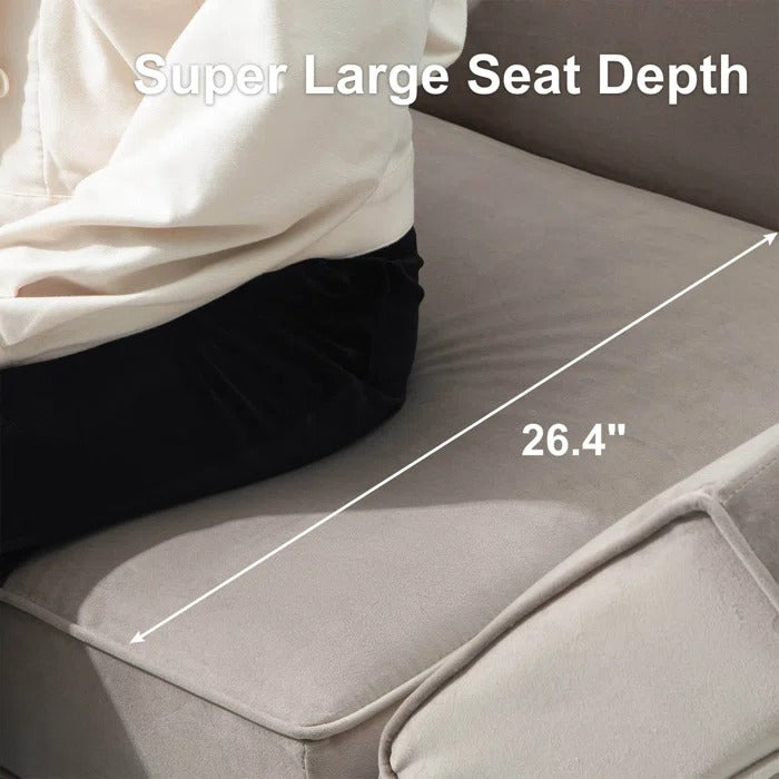 L Shape Sofa Set: Luxury, Fashion, and Elegant Velvet Sectional Sofa