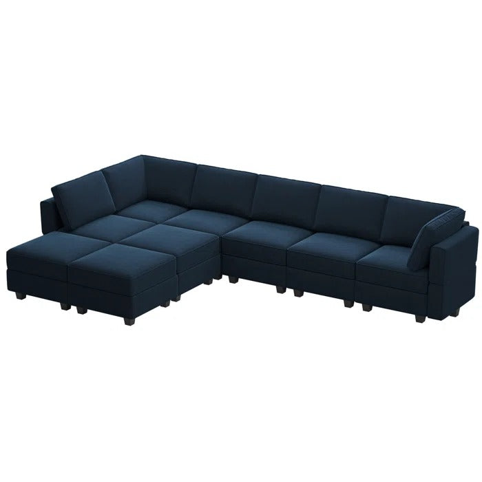 L Shape Sofa Set: Luxury, Fashion, and Elegant Velvet Sectional Sofa