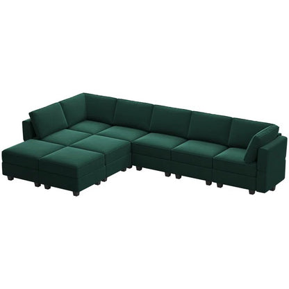 L Shape Sofa Set: Luxury, Fashion, and Elegant Velvet Sectional Sofa