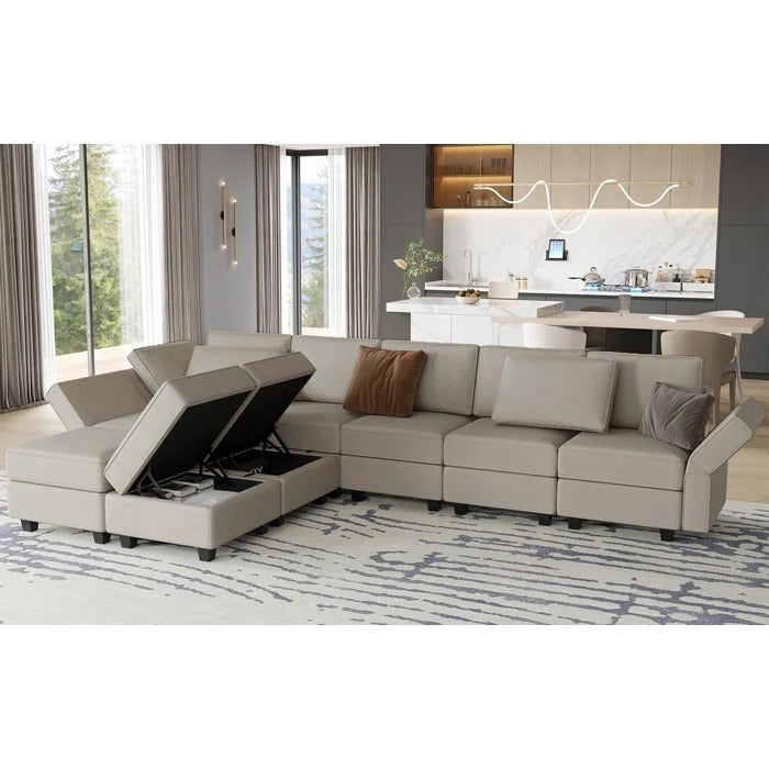 L Shape Sofa Set: Luxury, Fashion, and Elegant Velvet Sectional Sofa