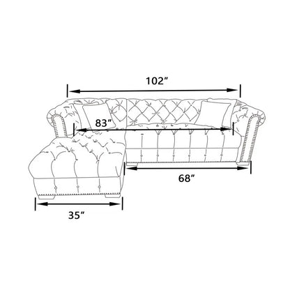 L Shape Sofa Set: Modern and Traditional Look