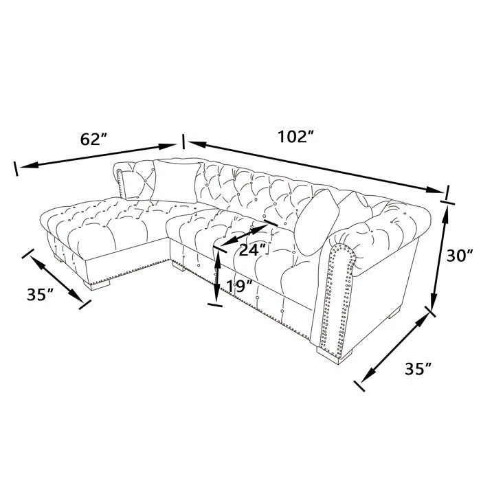 L Shape Sofa Set: Modern and Traditional Look