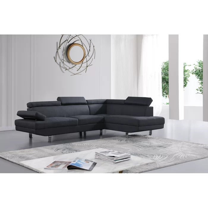 L Shape Sofa Set: Modular Sectional Design Sofa