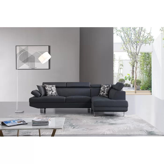 L Shape Sofa Set: Modular Sectional Design Sofa
