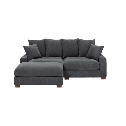 L Shape Sofa Set: Modular Sectional Set Adds Extra Seating