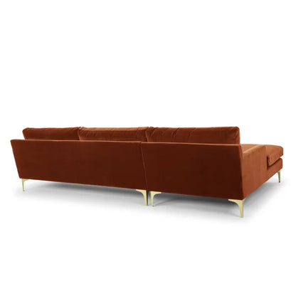 L Shape Sofa Set: Piece Upholstered Chaise Sectional