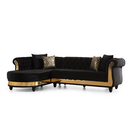 L Shape Sofa Set: Piece Upholstered Sectional