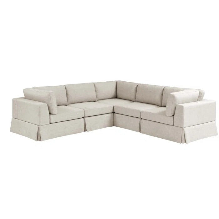 L Shape Sofa Set:  Reversible Corner Sectional