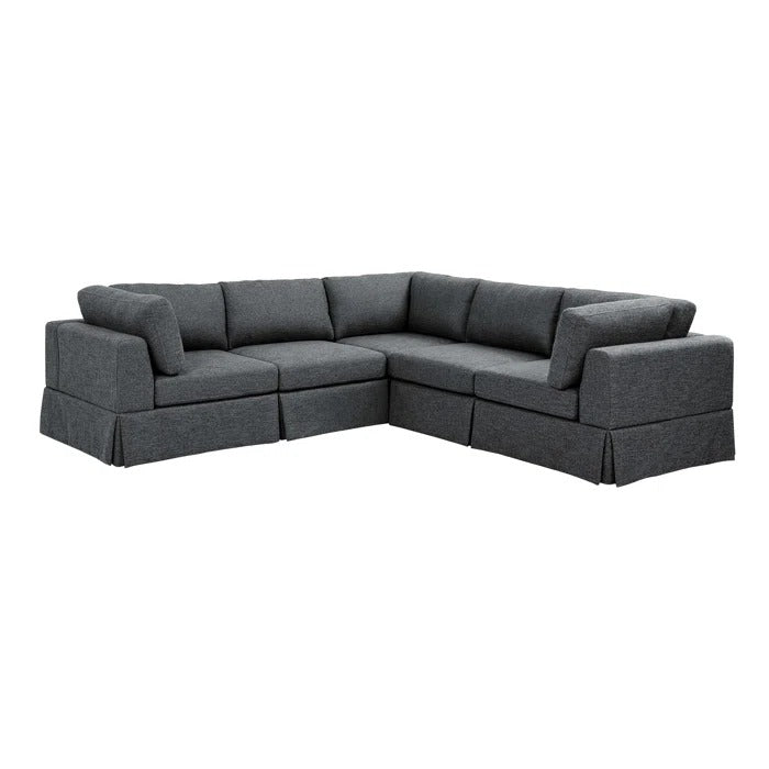 L Shape Sofa Set:  Reversible Corner Sectional