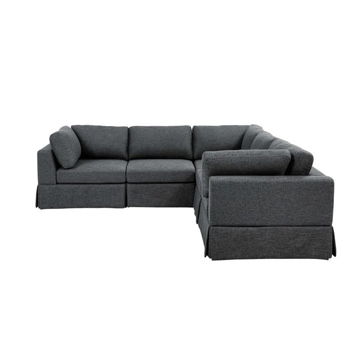 L Shape Sofa Set:  Reversible Corner Sectional