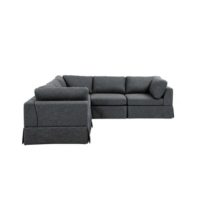 L Shape Sofa Set:  Reversible Corner Sectional