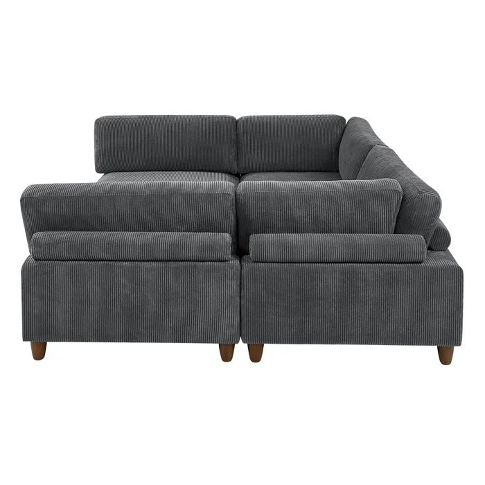 L Shape Sofa Set: Reversible Corner Sectional L Shape Sofa