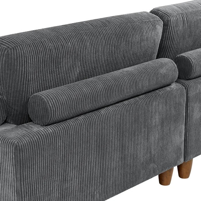 L Shape Sofa Set: Reversible Corner Sectional L Shape Sofa