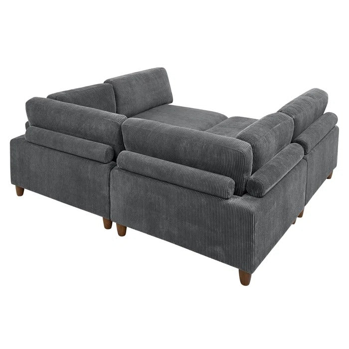 L Shape Sofa Set: Reversible Corner Sectional L Shape Sofa