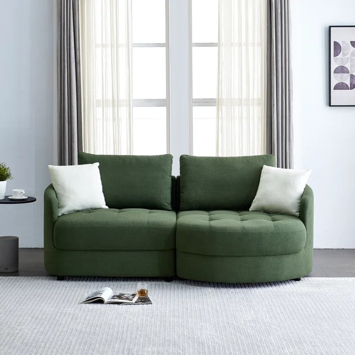 L Shape Sofa Set: Simple Design Style