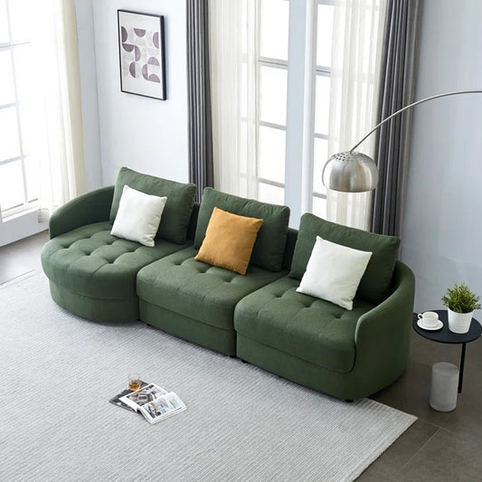 L Shape Sofa Set: Simple Design Style