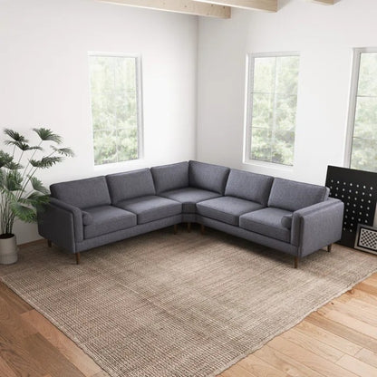 L Shape Sofa Set: Symmetrical Corner Sectional Sofa