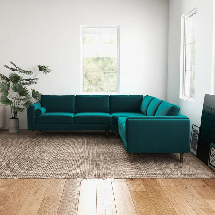 L Shape Sofa Set: Symmetrical Corner Sectional Sofa