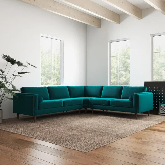 L Shape Sofa Set: Symmetrical Corner Sectional Sofa