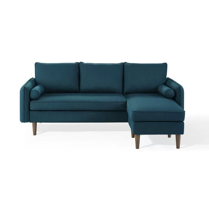 L Shape Sofa Set: Upholstered Fabric Right or Left Sectional Sofa Sectional Sofa