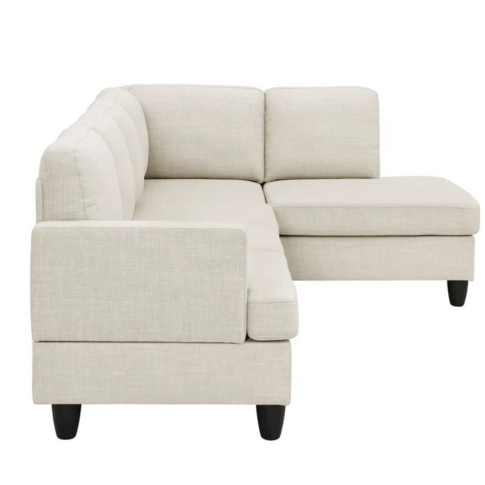 L Shaped Sofa Set: Sofa-and-Chaise Sectional