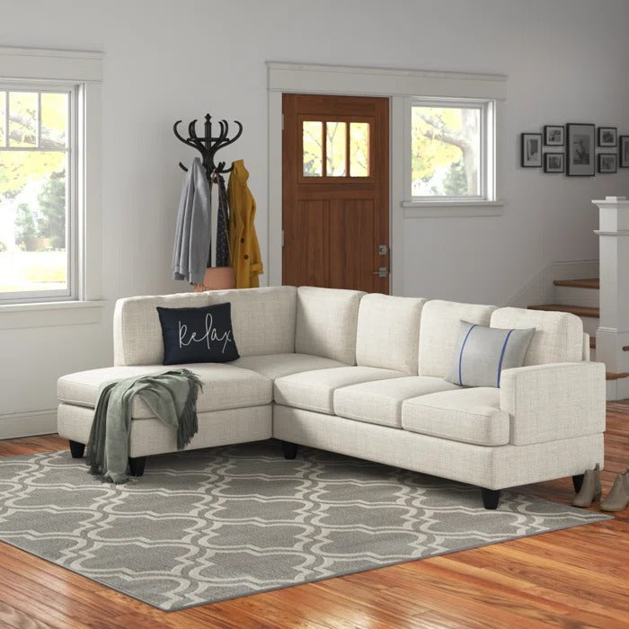 L Shaped Sofa Set: Sofa-and-Chaise Sectional