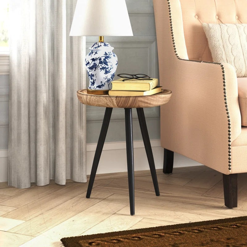 End Table: Natural Vanalstyne End Table