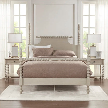 Poster Bed: Modern Design Wooden Bed