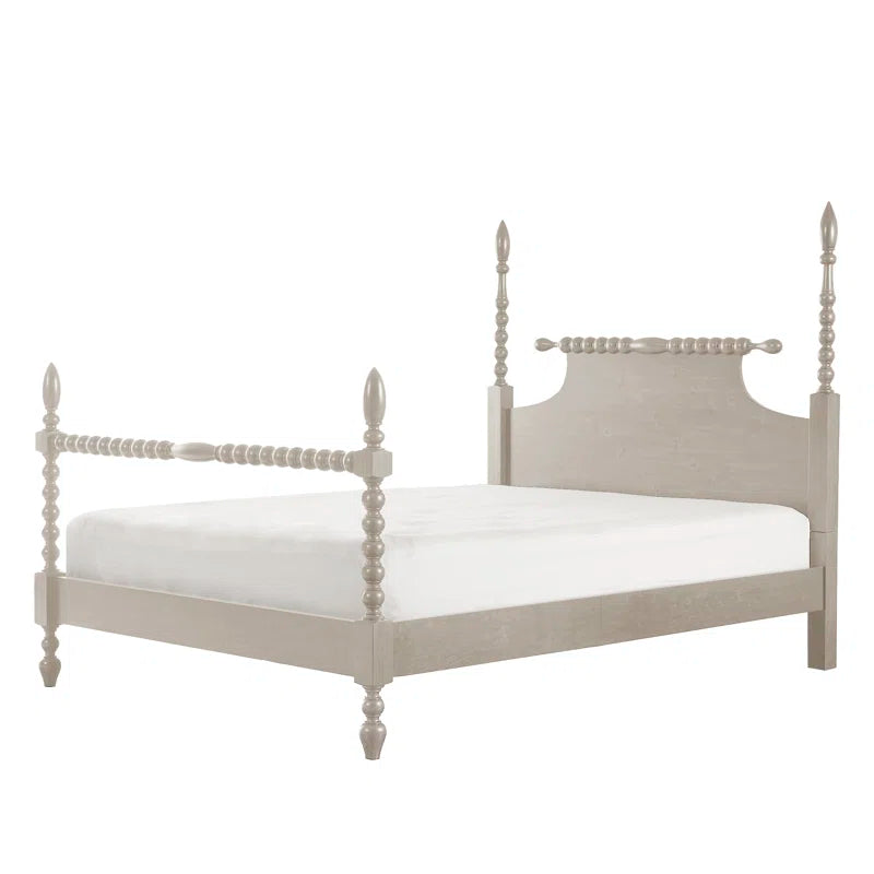 Poster Bed: Modern Design Wooden Bed