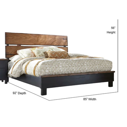 Poster Bed: Wooden Queen Bed