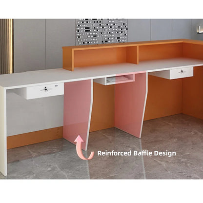 Reception Table: Rectangular Laminate Desk
