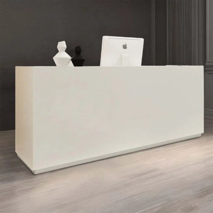 Reception Table: Simple Front Desk