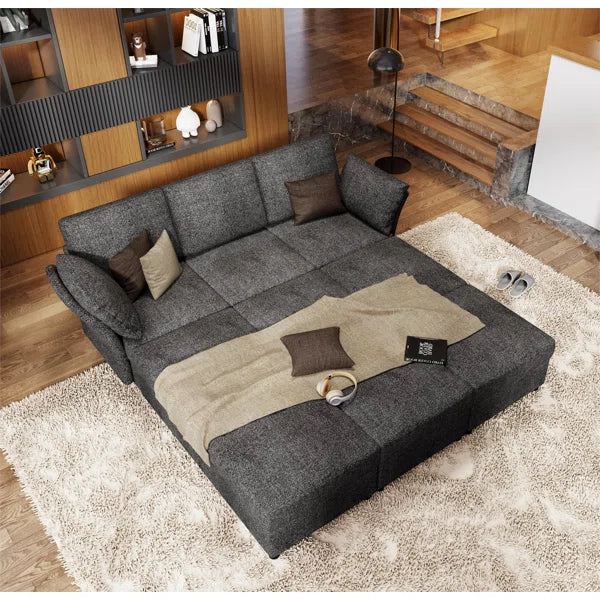 Sectional Sofa- 3 Seater Sofa Couch for Living Room