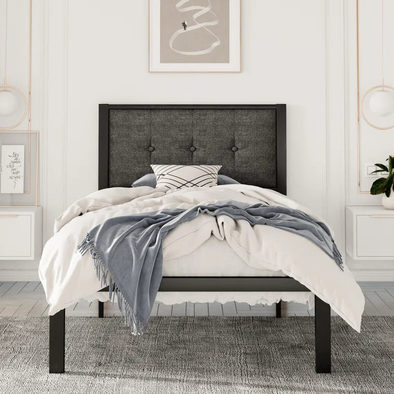 Single Bed: Designer Platform Bed