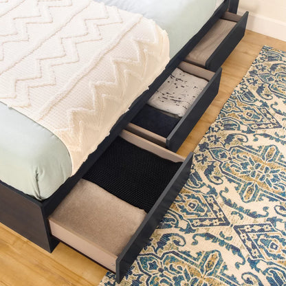Single Bed: Kids Wooden Bed With Drawer