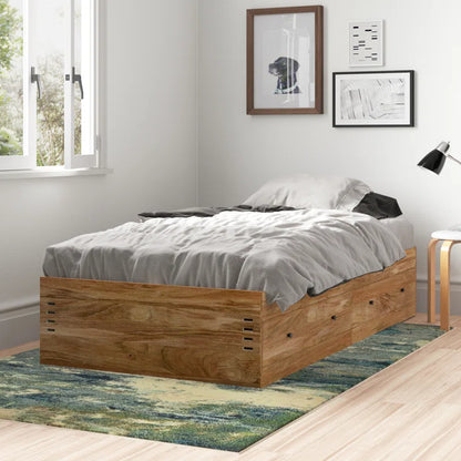 Single Bed Simple Storage Bed
