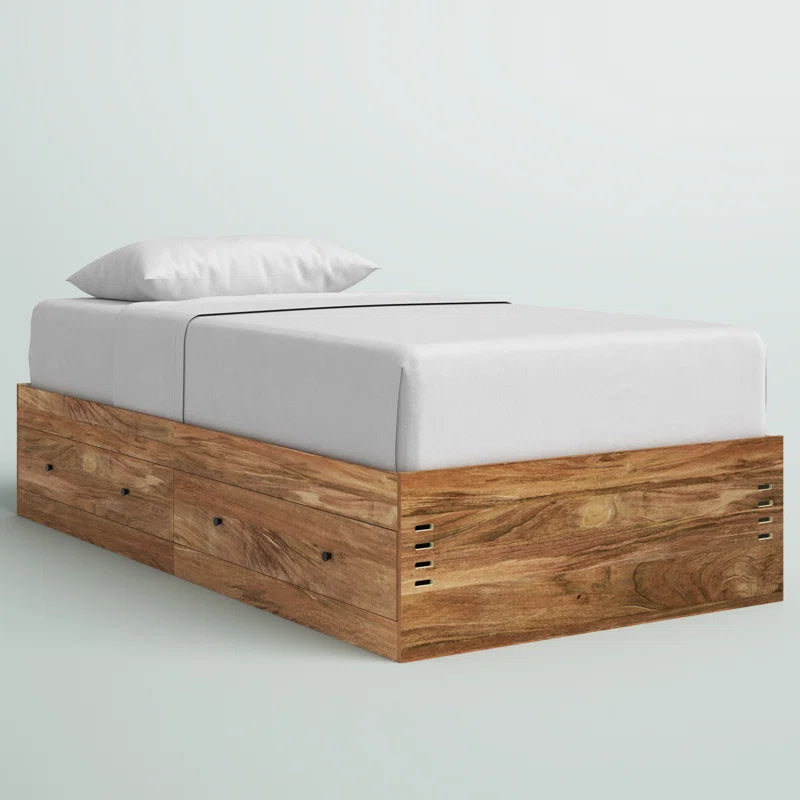 Single Bed Simple Storage Bed